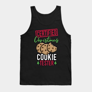 Certified Christmas Cookie Tester Tank Top